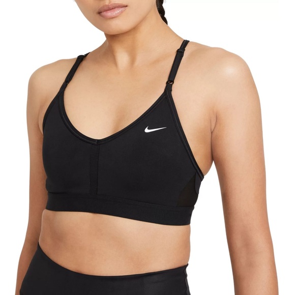 Nike Women's Dri-FIT Indy Light-Support Padded V-Neck Sports Bra large - Picture 3 of 11